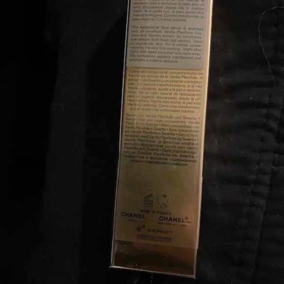 Chanel Sublimage L'extrait de nuit- Rejuvinating night concentrate 30ml Refill - Picture 2 of 2